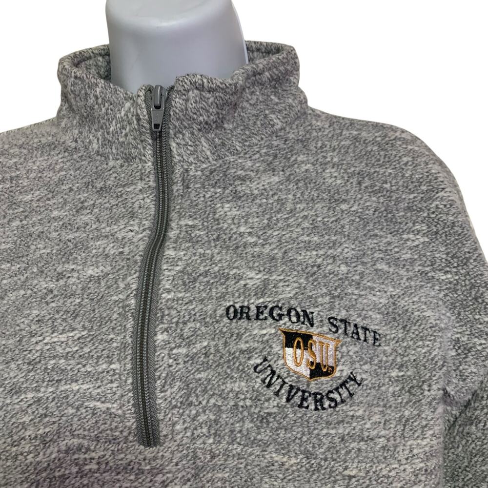 Vintage TimeOut Oregon State University 1/4 Zip Sweatshirt U.S.A Womens Size M